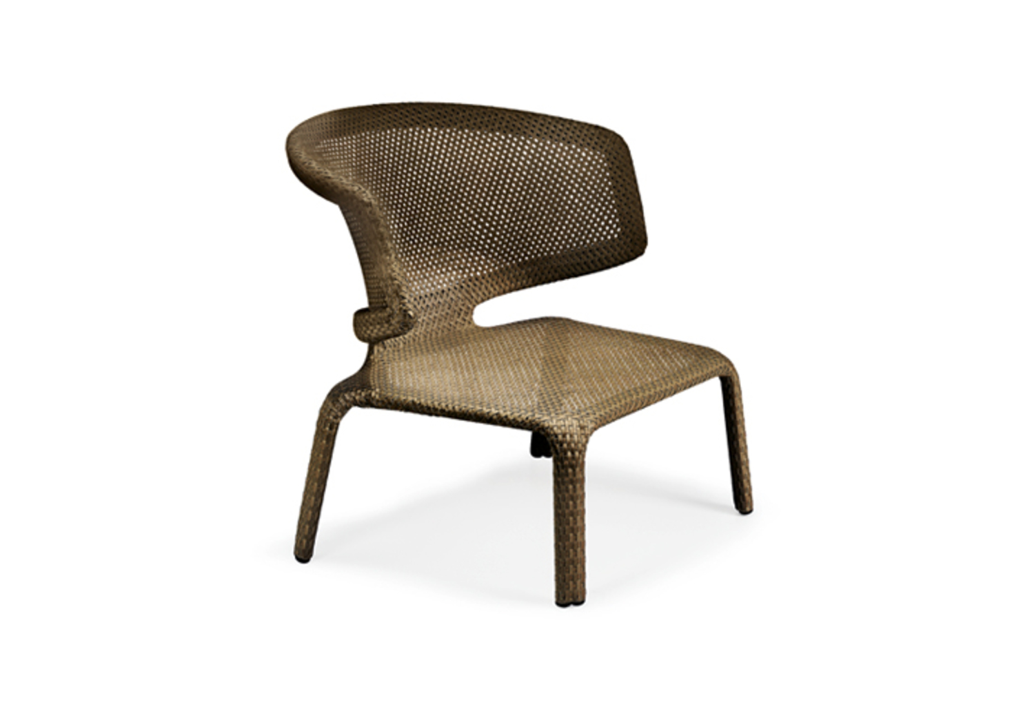 кресло для отдыха DEDON SEASHELL bronze