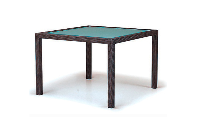 стол обеденный 100x100 DEDON BARCELONA bronze